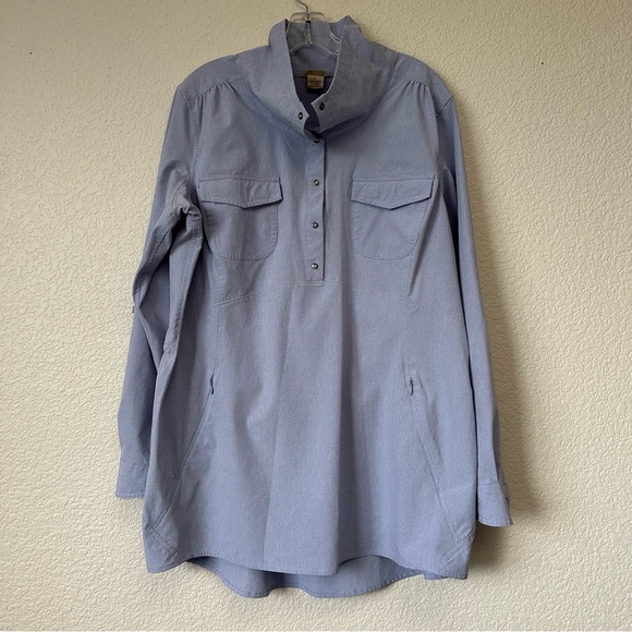 Duluth Trading Sol Survivor Tunic Sun Protection size Large - Picture 5 of 15